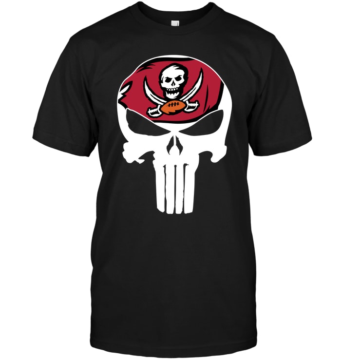 Tampa Bay Buccaneers "punisher Skull" T-Shirt